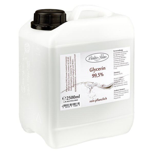 2.5 litres de glycérine 99.5% Doktor-Klaus