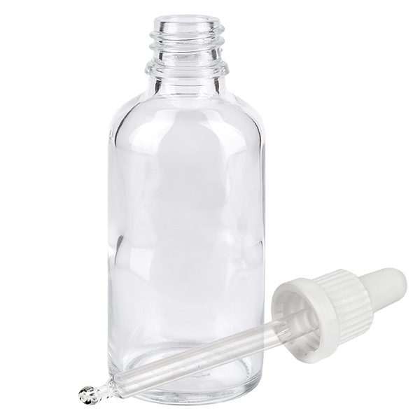 Flacon à pipette 50ml blanc OV ClearLine UT18/50