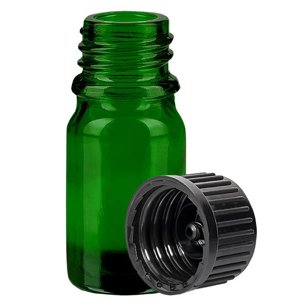 Flacon 5ml 11mm SV noir STD GreenLine UT18/5 Flacon 5ml 11mm SV noir STD GreenLine UT18/5