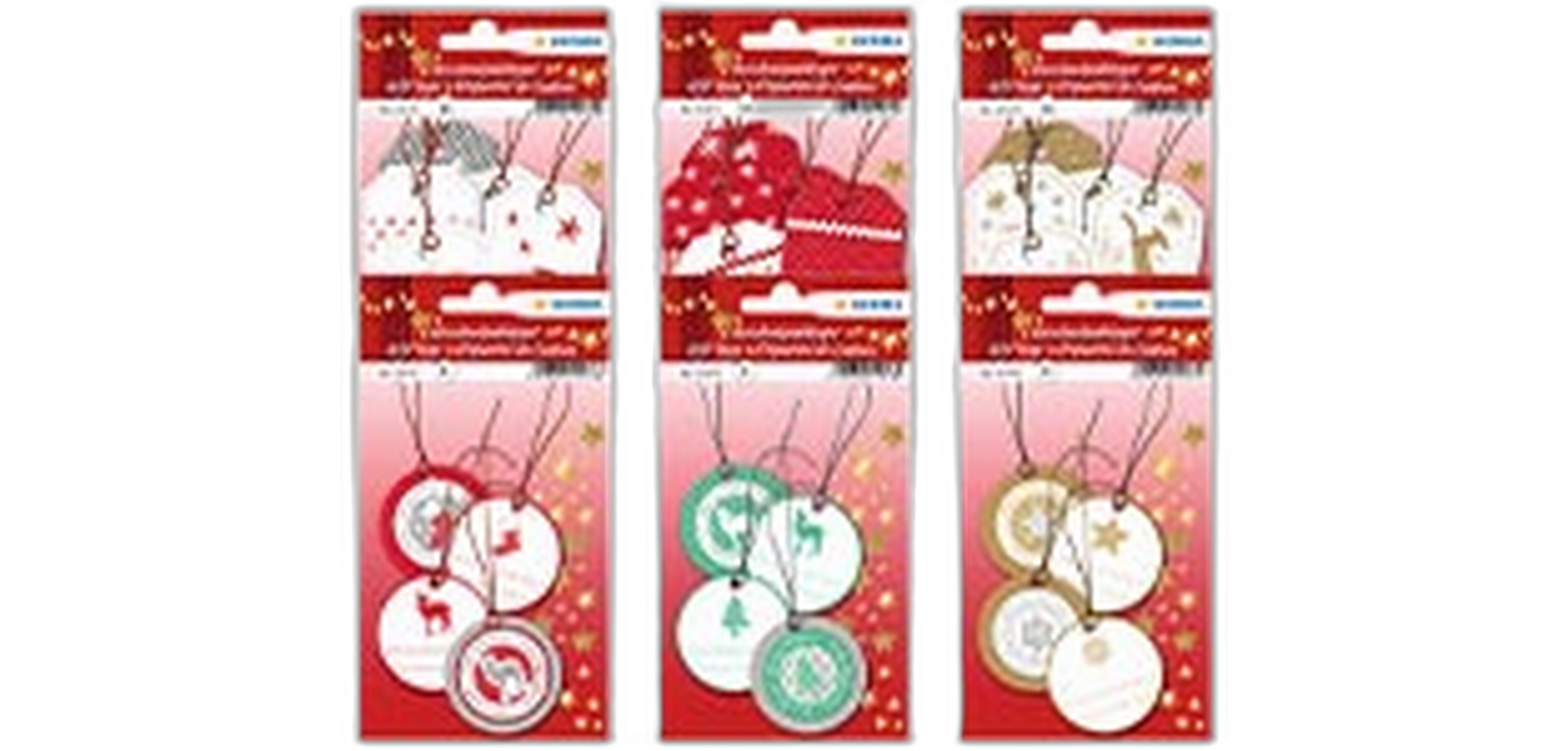Etiquettes cadeaux de Noël
