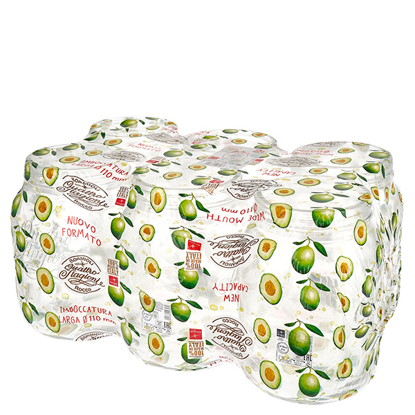 2000ml Verre rond 'Quattro Stagioni' QS110mm