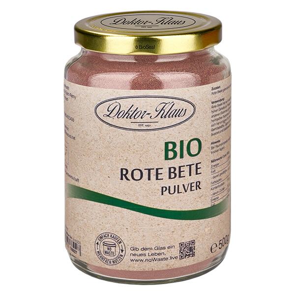500g de poudre de betterave rouge bio Doktor-Klaus noWaste