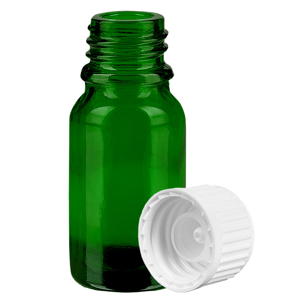 Flacon 10ml (globule) 3mm GR w. STD GreenL. UT18/10