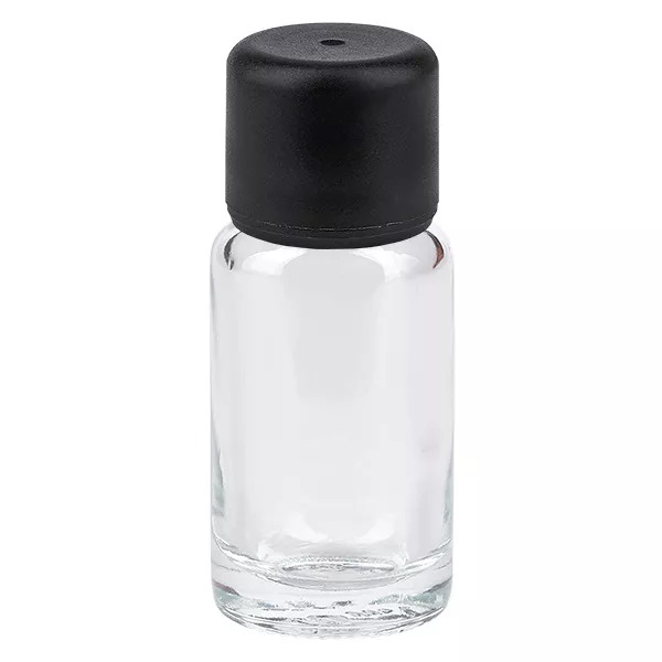 Flacon de 10ml 6mm SV noir STD ClearLine UT18/10