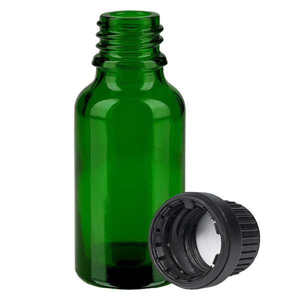 Flacon 20ml 11mm SV noir OV GreenLine UT18/20 Flacon 20ml 11mm SV noir OV GreenLine UT18/20