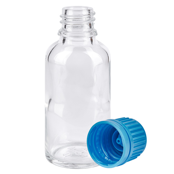 Flacon 30ml 11mm SV bleu OV ClearLine UT18/30 Flacon 30ml 11mm SV bleu OV ClearLine UT18/30