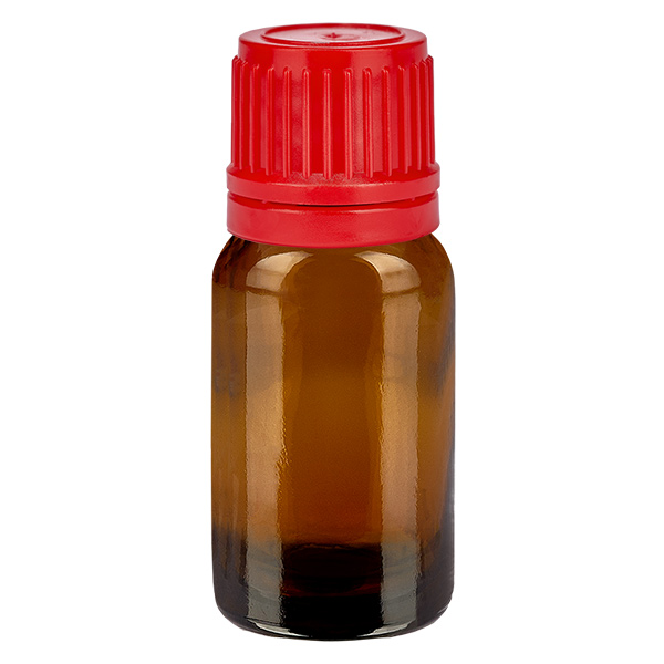 Flacon 10ml 11mm SV rouge OV BrownLine UT18/10