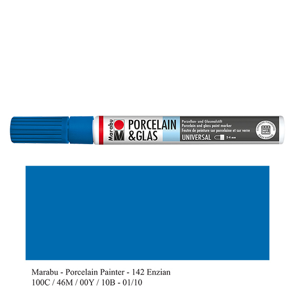 Crayon Gentiane 2-4mm pour verre/porcelaine (142)