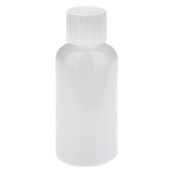 Flacon compte-gouttes 50 ml 1,2 mm blanc Bouchon standard Sécurité enfant WhiteLine UT18/50 Flacon compte-gouttes 50 ml 1,2 mm blanc Bouchon standard Sécurité enfant WhiteLine UT18/50
