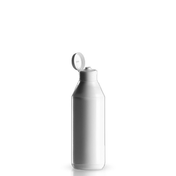 Bouteille de lotion de 250 ml avec charnière pliante Bouteille de lotion de 250 ml avec charnière pliante