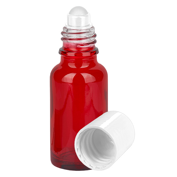 20ml Flacon Roll-On blanc STD RedLine UT18/20