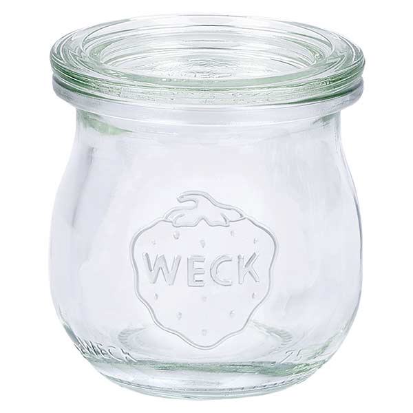 Pot tulipe de 75 ml avec couvercle en verre WECK RR40