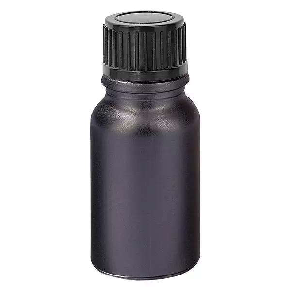 Flacon 10ml 11mm SV noir STD BlackLine UT18/10 Flacon 10ml 11mm SV noir STD BlackLine UT18/10