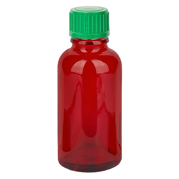 Flacon compte-goutte 30ml 0.8mm vert STD RedLine UT18/30