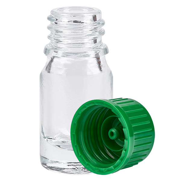 Flacon de 5ml 11mm SV vert STD ClearLine UT18/5 Flacon de 5ml 11mm SV vert STD ClearLine UT18/5
