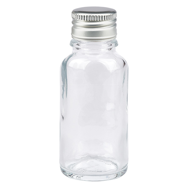 Flacon 20ml 11mm SV alu-argent STD ClearL.UT18/20