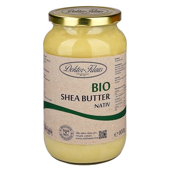 900g de beurre bio SHEA natif Doktor-Klaus noWaste