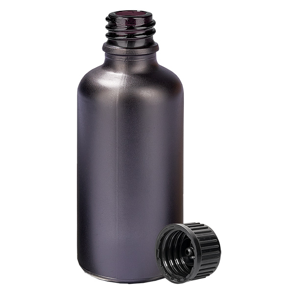 Flacon 50ml 11mm SV noir STD BlackLine UT18/50 Flacon 50ml 11mm SV noir STD BlackLine UT18/50