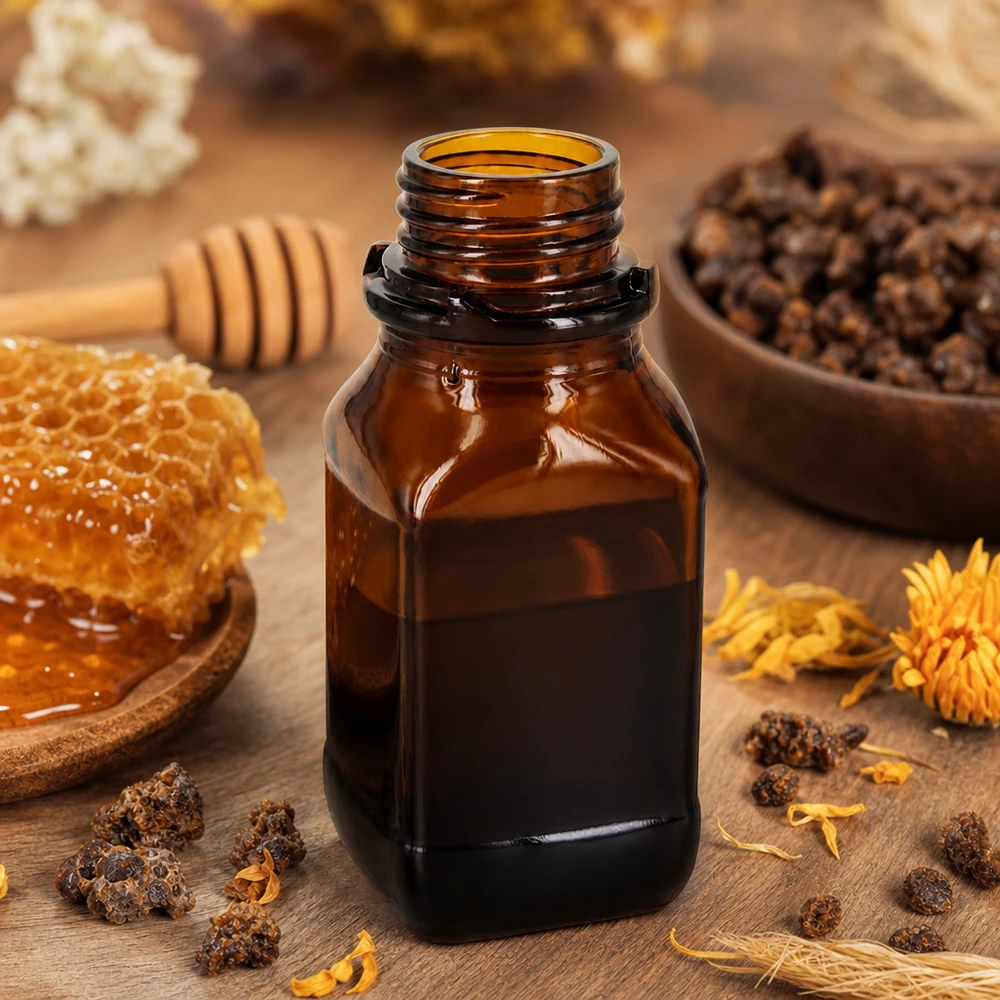 Flacon en verre brun de 100 ml pour vos substances précieuses Flacon en verre brun de 100 ml pour vos substances précieuses