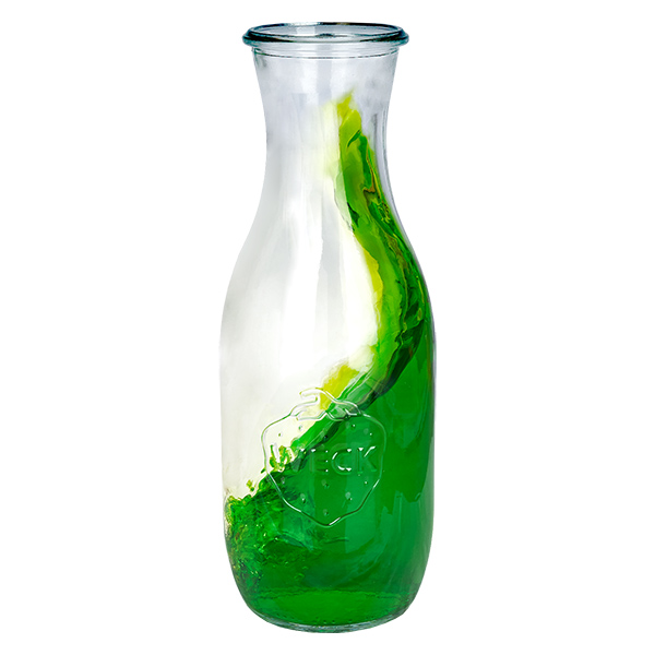 Lot de 12 pots Weck 1062ml bouteille de jus de fruits