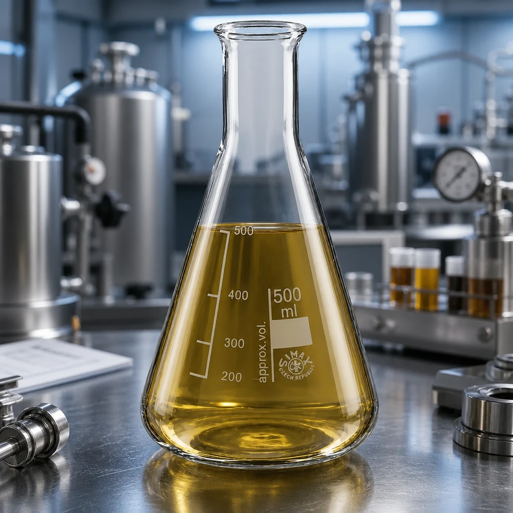 Erlenmeyer 500ml col large, verre borosilicate Ballon en verre de laboratoire 500ml forme conique avec col étroit entre les appareils d'analyse modernes