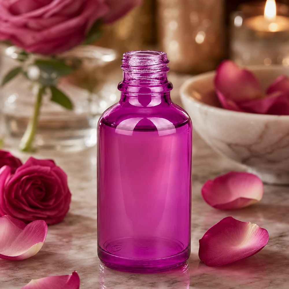 Bouteille à pharmacie de 50ml PurpleLine UT18/50 UNiTWIST Verre violet Premium 50ml PurpleLine UT18/50 protège les substances sensibles à la lumière contre les rayons UV