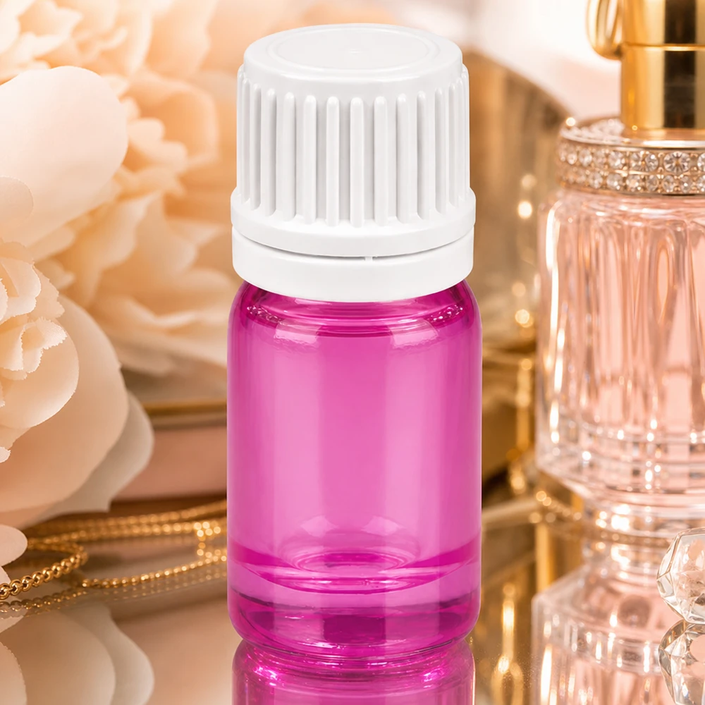 Flacon compte-gouttes 5ml 0.7mm blanc originalité bouchon à vis PurpleLine UT18/5 Flacon compte-gouttes violet 5ml UT18/5 avec bouchon blanc à l'épreuve des enfants pour une conservation sûre