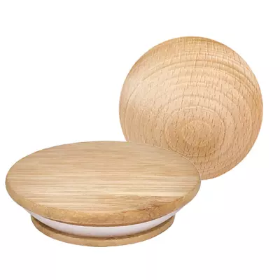 WECK couvercles en bois (imprimés) & boules en bois
