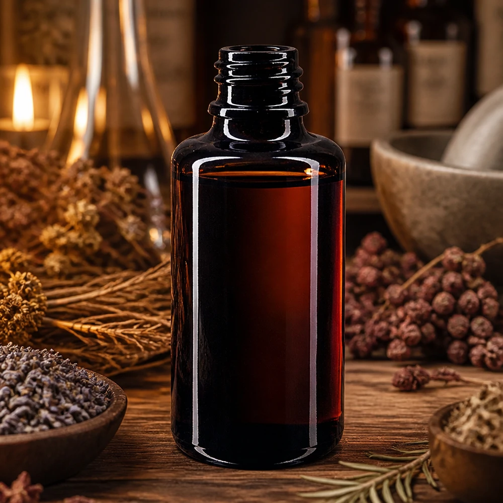 Flacon en verre violet 30 ml DIN18 (verre Miron) Le flacon Orion en verre violet de 30 ml protège de la lumière et préserve la qualité des principes actifs des produits naturels.