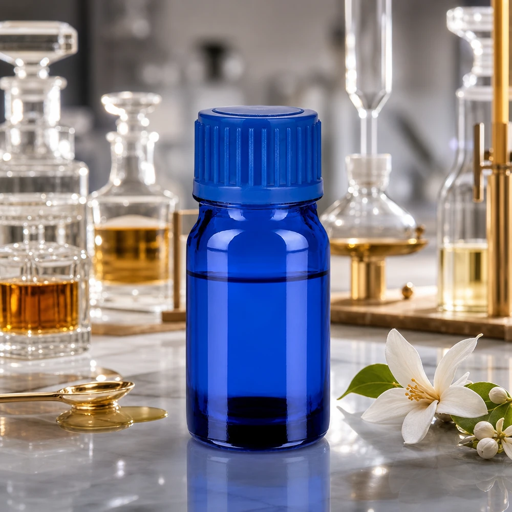 Flacon de 5ml 11mm SV bleu STD BlueLine UT18/5 Flacon pratique de 5 ml avec bouchon à visser pour les applications mobiles en déplacement