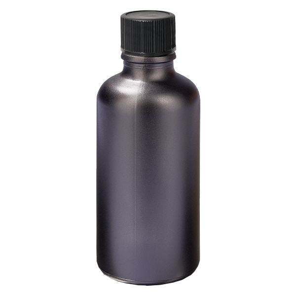 Flacon compte-goutte 50ml 1mm noir STD BlackLine UT18/50