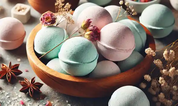 Des bombes de bain DIY au bicarbonate de soude