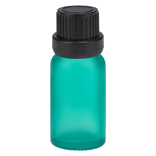 Flacon compte-goutte 10ml 2mm noir OV GreenL. UT18/10 Flacon compte-goutte 10ml 2mm noir OV GreenL. UT18/10