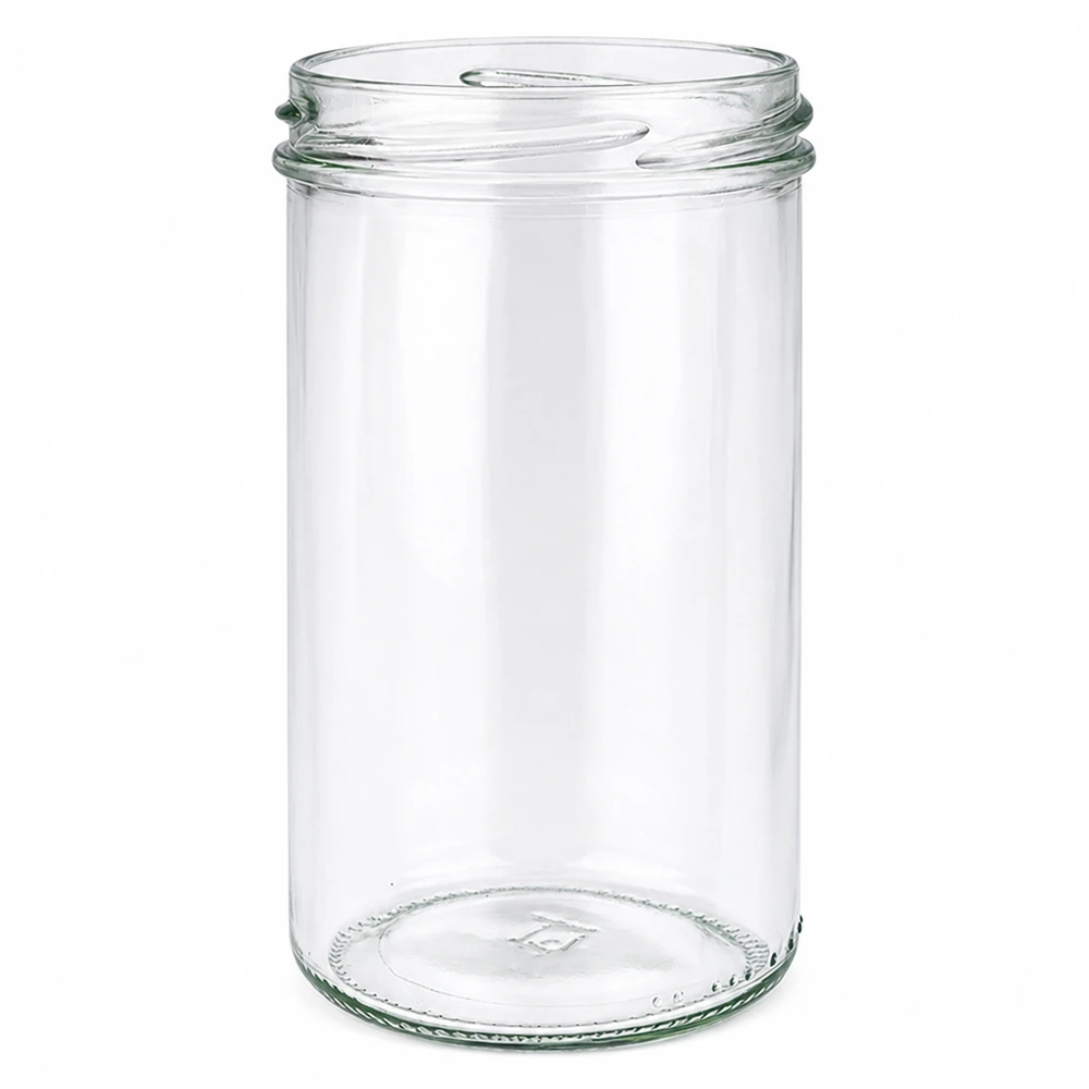 UNiTWIST Sturz277 Pot renversé 277ml TO66 Pot de conserve transparent vide sans couvercle Pot de confiture Pot de conservation
