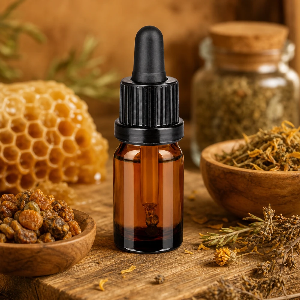 Flacon à pipette 5ml noir OV BrownLine UT18/5 BrownLine UT18/5 Flacon à pipette 5ml avec bouchon compte-gouttes précis pour extraits naturels