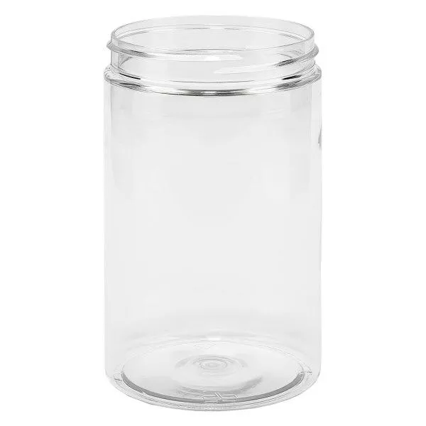 Pot à vis en PET clair 400 ml, filetage 70 mm SP400