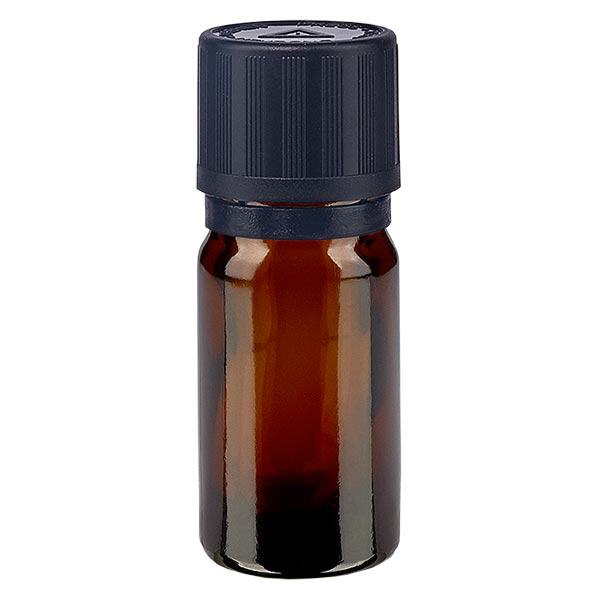Flacon à pharmacie brun 5ml bouchon compte-gouttes pr. 1mm s. Sécurité enfants Symbole d'avertissement d'inviolabilité Bouchon d'originalité Flacon à pharmacie brun 5ml bouchon compte-gouttes pr. 1mm s. Sécurité enfants Symbole d'avertissement d'inviolabilité Bouchon d'originalité
