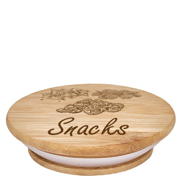 Paire en bois « Snacks » pour WECK RR100