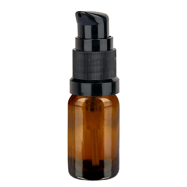 10ml flacon pompe noir STD BrownLine UT18/10