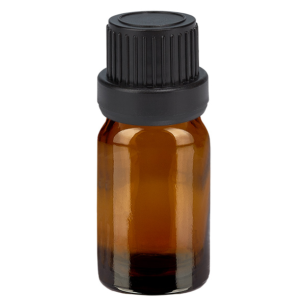 Flacon compte-goutte 5ml 2mm noir OV BrownLine UT18/5