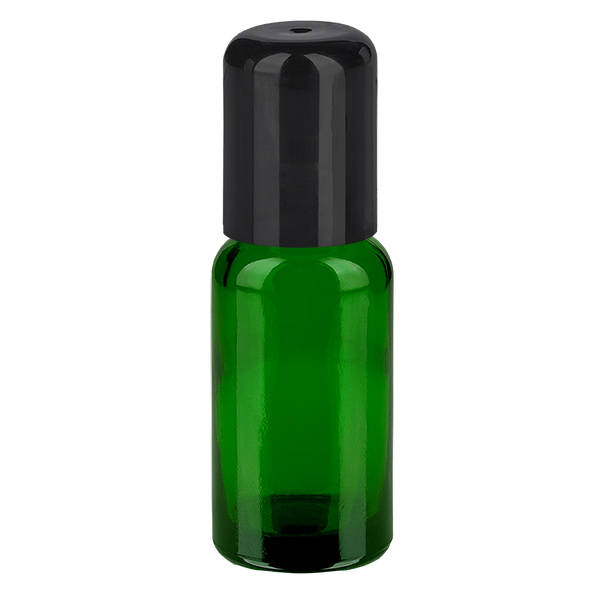 Flacon Roll-On 20ml noir STD GreenLine UT18/20 Flacon Roll-On 20ml noir STD GreenLine UT18/20