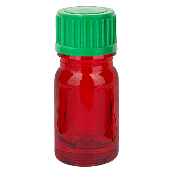 Flacon compte-goutte 5ml 0.8mm vert STD RedLine UT18/5