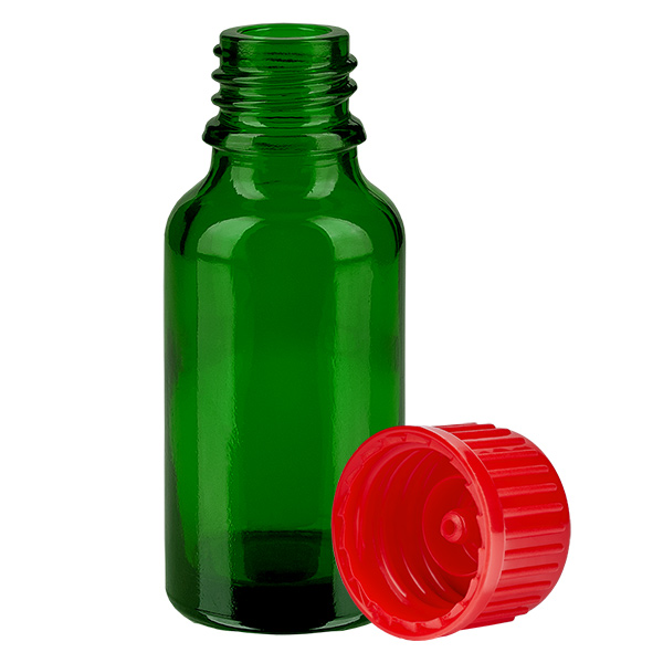 Flacon 20ml 11mm SV rouge STD GreenLine UT18/20 Flacon 20ml 11mm SV rouge STD GreenLine UT18/20