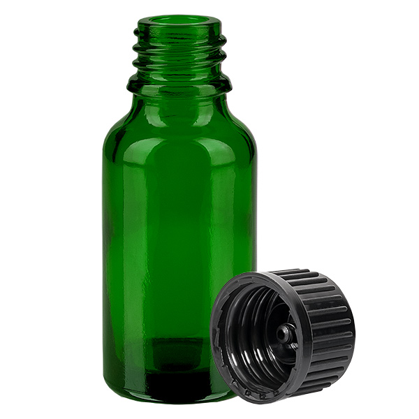 Flacon 20ml 11mm SV noir STD GreenLine UT18/20 Flacon 20ml 11mm SV noir STD GreenLine UT18/20