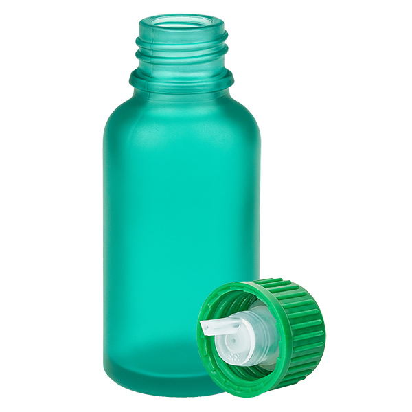 Flacon compte-goutte 30ml 0.8mm vert STD GreenLine UT18/30 Flacon compte-goutte 30ml 0.8mm vert STD GreenLine UT18/30