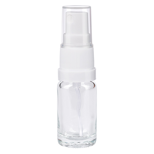 Vaporisateur 10ml blanc/tr. STD ClearLine UT18/10