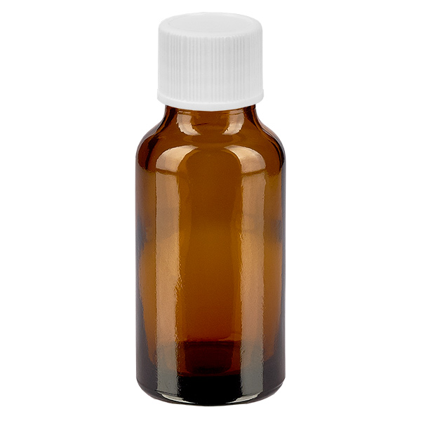 Flacon 20ml 11mm SV blanc STD BrownLine UT18/20