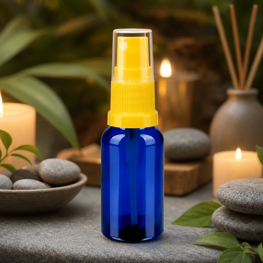 Vaporisateur 20ml jaune/tr. STD BlueLine UT18/20 Vaporisateur pratique de 20ml idéal pour les sprays d'ambiance et les parfums BlueLine UT18/20