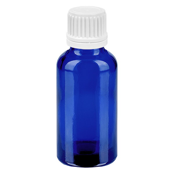 Flacon 30ml 11mm SV blanc OV BlueLine UT18/30