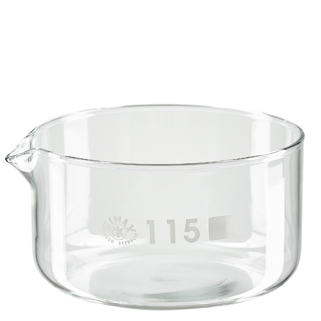 Coupelle de cristallisation 500 ml avec bec verseur